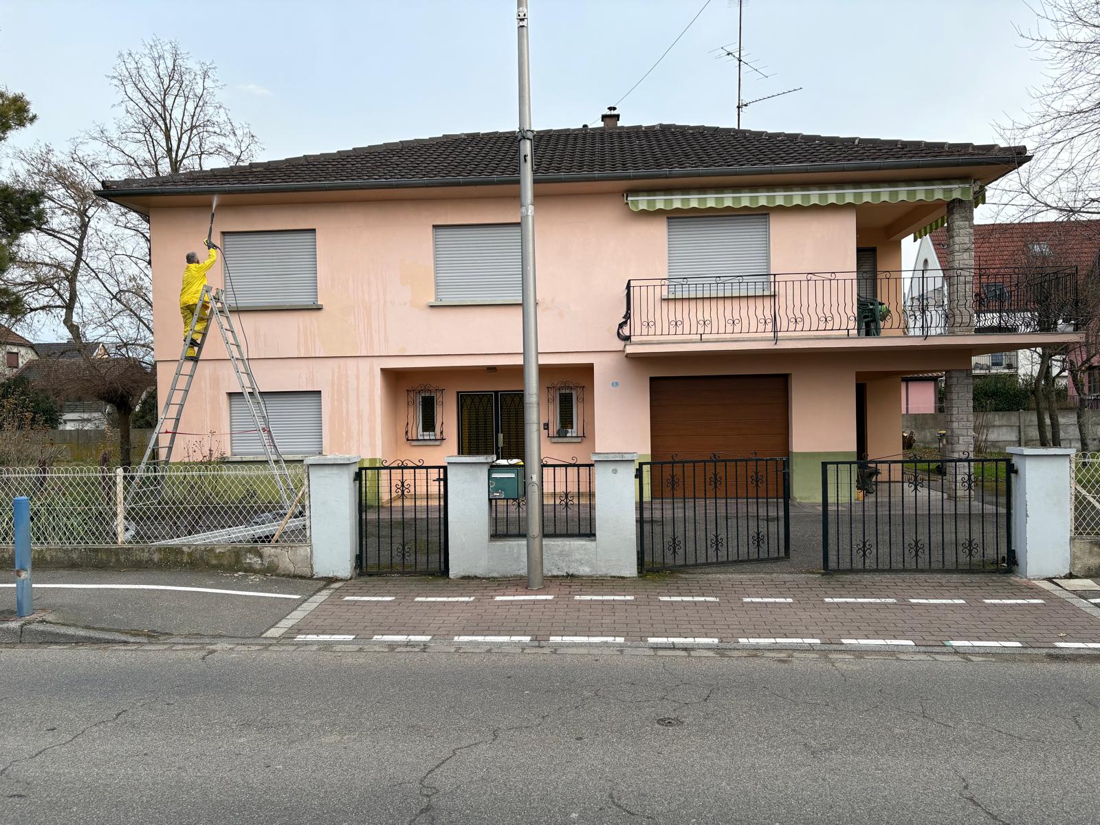 Ravalement de facade colmar 68000 après
